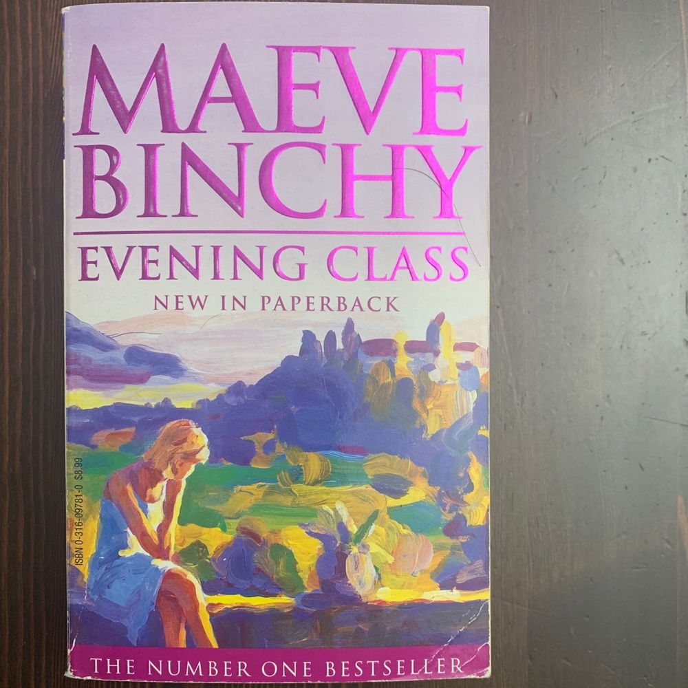 2 FOR $15 Paperback - Evening Class - Maeve Binchy